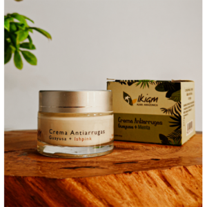 crema antiarrugas de guayusa menta