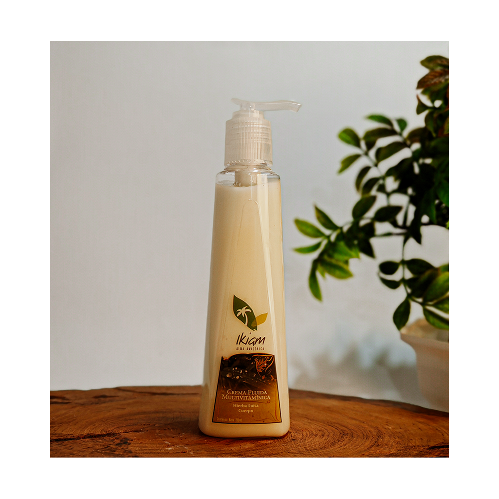 crema fluida multivitaminica de hierba luisa